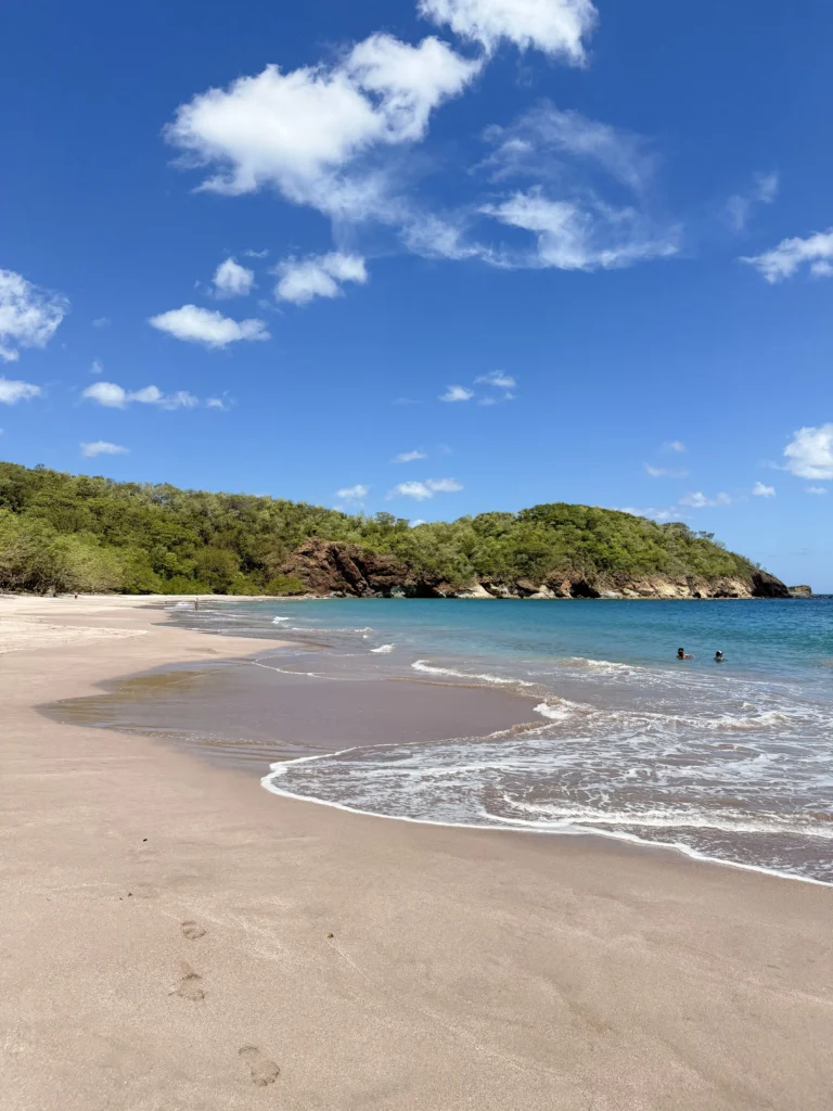 Peaceful beach surrounded by nature in Guanacaste, Costa Rica